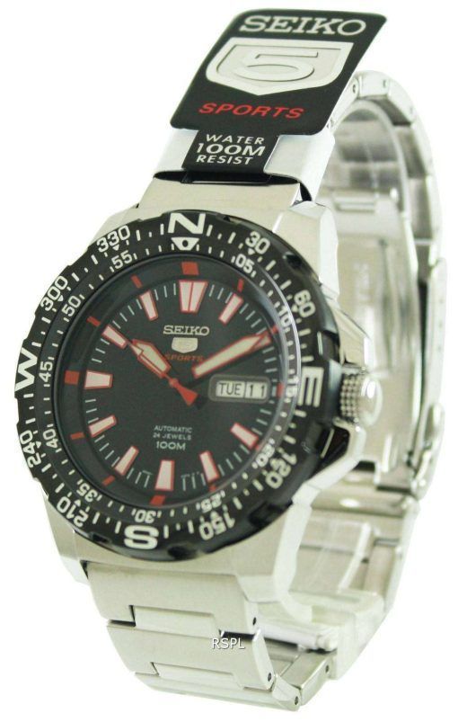 Seiko 5 Sports Automatic 24 Jewels SRP541K1 SRP541K Mens Watch
