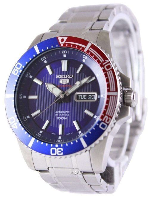 Seiko 5 Sports Automatic 24 Jewels 100M SRP551K1 SRP551K Mens Watch