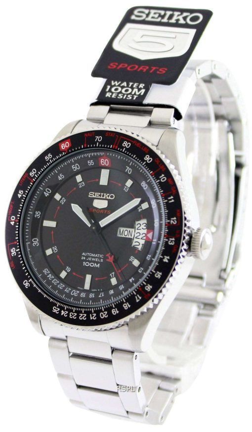 Seiko 5 Sports Automatic Pilot SRP613K1 SRP613K Mens Watch