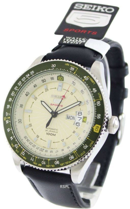 Seiko 5 Sports Automatic Pilot SRP615K1 SRP615K Mens Watch