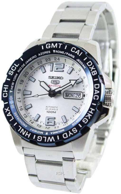 Seiko 5 Sports Automatic 24 Jewels 100M SRP687K1 SRP687K Mens Watch