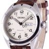 Seiko Automatic Cream Dial 100M SRP713K1 SRP713K Mens Watch