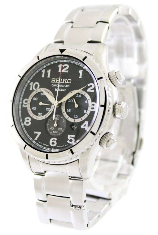 Seiko Chronograph Quartz 100M SRW037P1 SRW037P Mens Watch