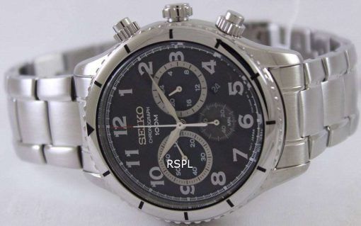 Seiko Chronograph Quartz 100M SRW037P1 SRW037P Mens Watch