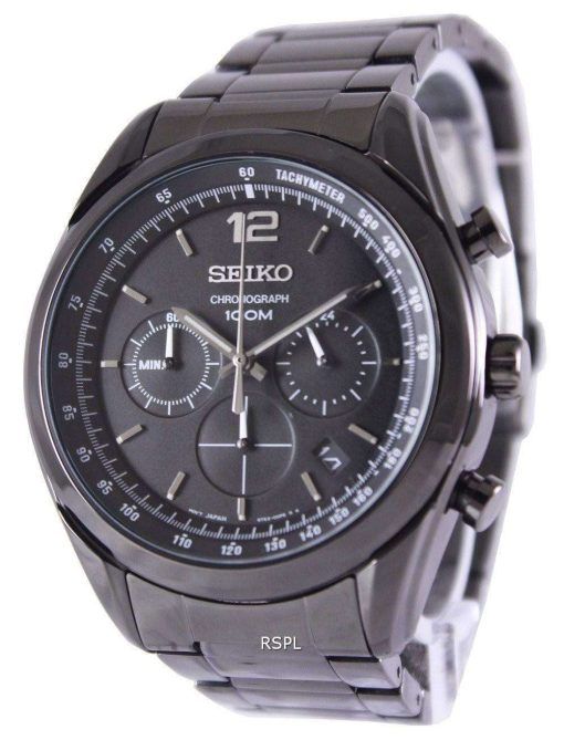 Seiko Chronograph Quartz 100M SSB093P1 SSB093P Mens Watch