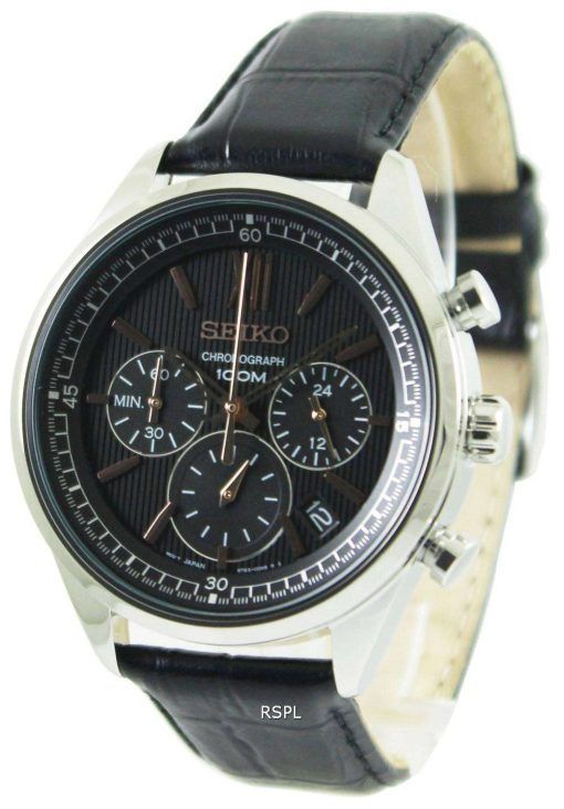 Seiko Chronograph 100M SSB159P1 SSB159P Mens Watch