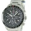 Seiko Pilots Solar Alarm Chronograph Flightmaster SSC009P1 Mens Watch