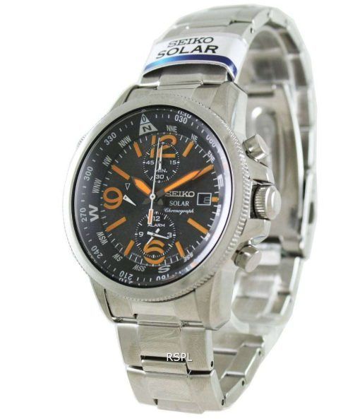 Seiko Solar Chronograph SSC077P1 SSC077P SSC077 Mens Watch