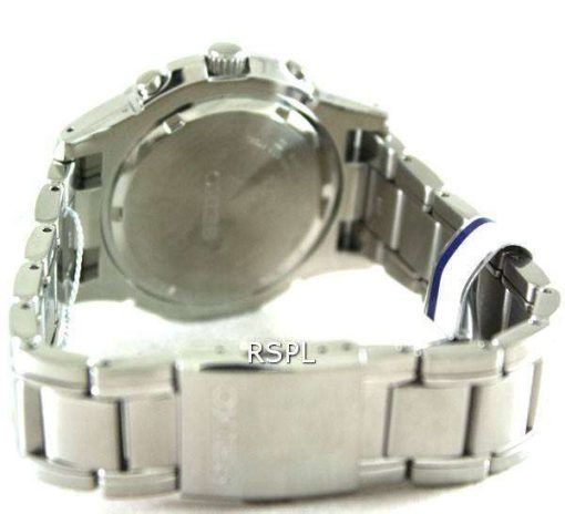 Seiko Solar Alarm Chronograph SSC085P1 SSC085 SSC085P Mens Watch