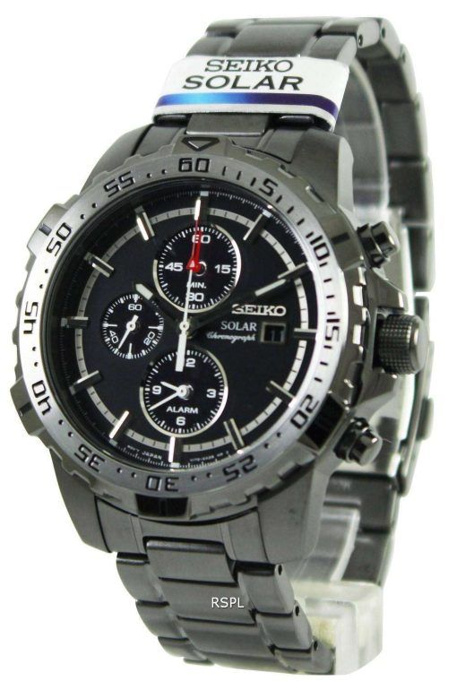 Seiko Solar Chronograph SSC301P1 SSC301P SSC301 Mens Watch