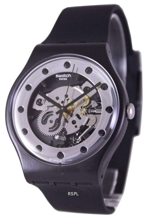 Swatch Originals Silver Glam Swiss Quartz SUOZ147 Unisex Watch
