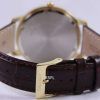 Seiko Quartz Leather Strap SUR114P1 SUR114P Mens Watch