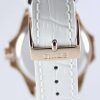 Seiko Quartz Crystals White Dial SUR800P1 SUR800P Women's Watch