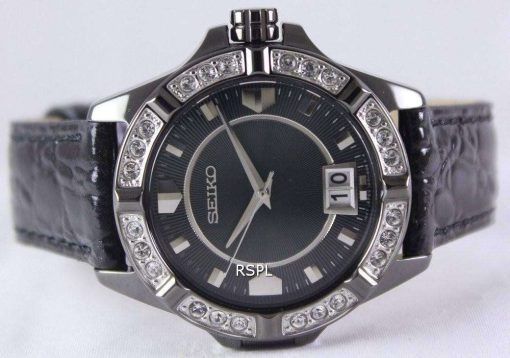 Seiko Quartz Crystals Rose Gold SUR805P1 SUR805P Women's Watch
