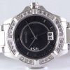 Seiko Quartz Crystals Black Dial SUR807P1 SUR807P Women's Watch