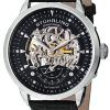 Stuhrling Original Executive Automatic Skeleton Black Leather 133.33151 Mens Watch