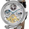 Stuhrling Original Magistrate Automatic Dual Time Skeleton Dial 353A.33152 Mens Watch