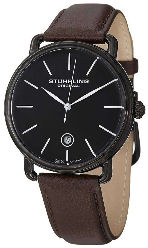 Stuhrling Original Ascot Swiss Quartz 768.03 Mens Watch