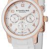 Stuhrling Original Audrey Eden Rose Gold Chronograph 796.01 Womens Watch