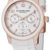 Stuhrling Original Audrey Eden Rose Gold Chronograph 796.01 Womens Watch