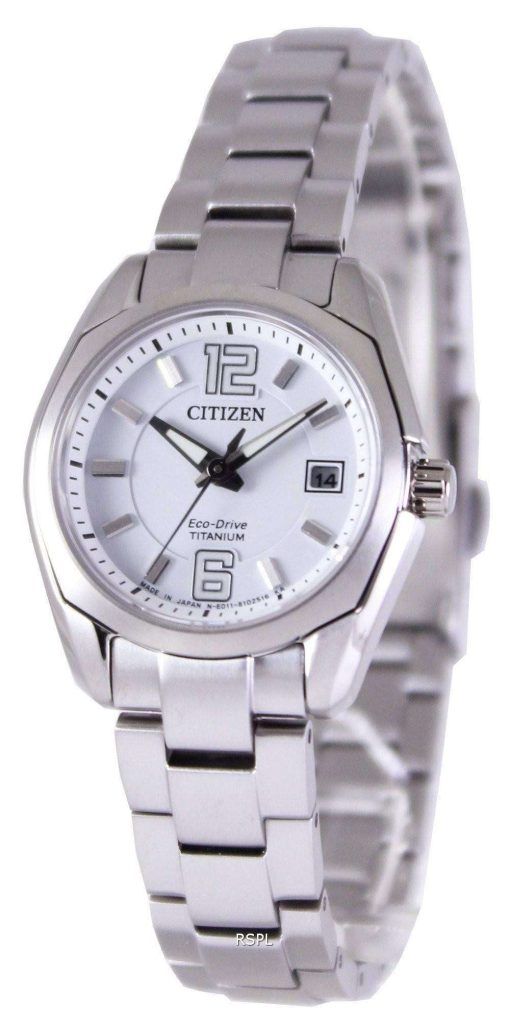Citizen Eco-Drive Super Titanium EW2101-59B EW2101-59 Ladies Watch