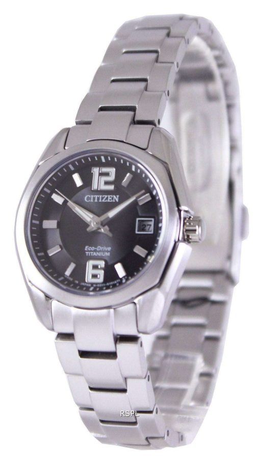 Citizen Eco-Drive Titanium EW2101-59E EW2101 Womens Watch