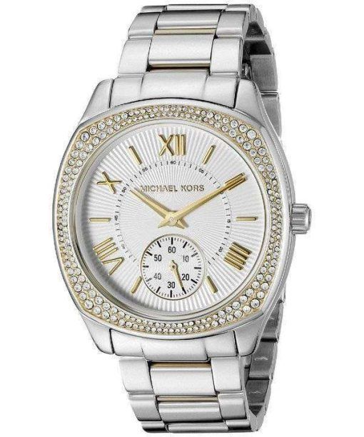 Michael Kors Bryn Two-Tone Crystals Accented MK6277 Womens Watch