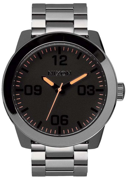 Nixon Corporal SS Gray Dial A346-1235-00 Mens Watch