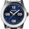 Nixon Corporal SS Blue Sunray Dial A346-1258-00 Mens Watch