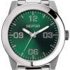 Nixon Corporal SS Green Sunray Dial A346-1696-00 Mens Watch