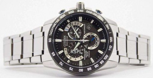 Citizen Eco-Drive Perpetual Calendar AT4010-50E Titanium Mens Watch