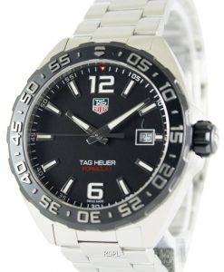 Tag Heuer Formula One Black Dial Stainless Steel WAZ1110.BA0875 Men's Watch