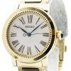 Seiko Quartz Gold Tone Cabochon Crown SRZ450P1 SRZ450P Womens Watch