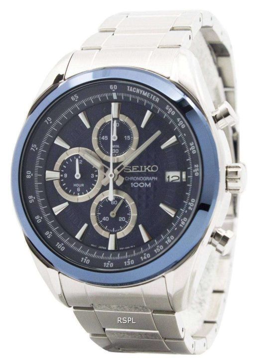 Seiko Quartz Chronograph SSB177P1 SSB177P Mens Watch