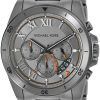 Michael Kors Brecken Gunmetal Tone Chronograph MK8465 Men's Watch