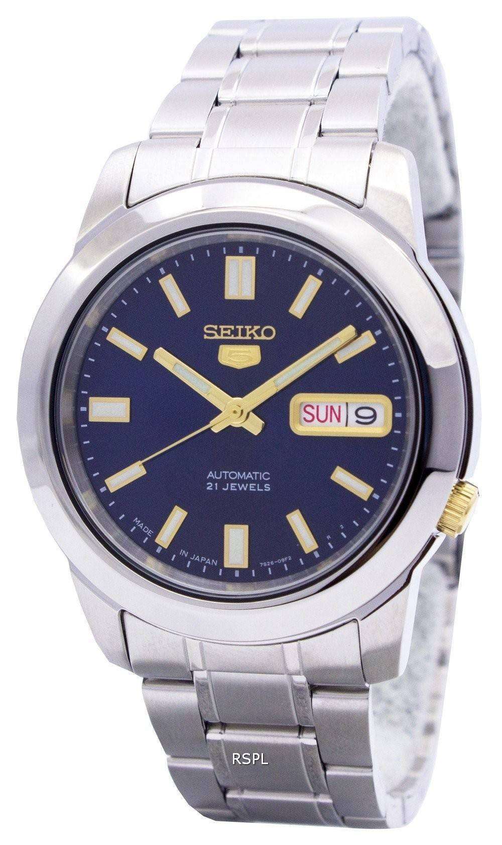 自動巻き式稼働しておりますSEIKO5 オートマチック21JEWELS 腕時計