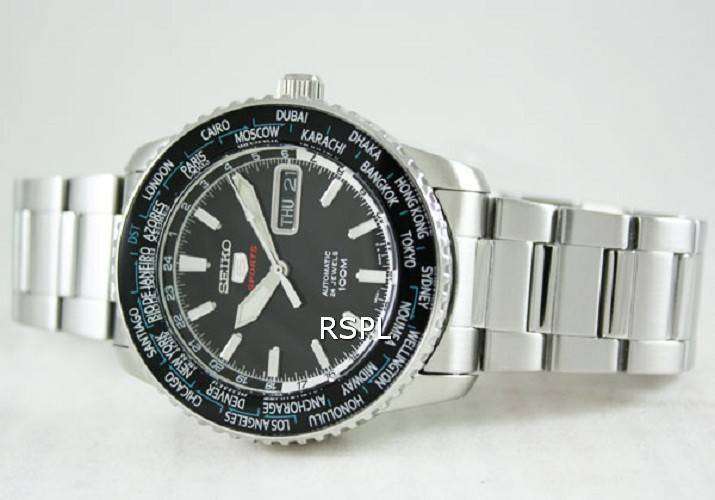 SEIKO 5 セイコー ワールドタイム AUTOMATIC 自動巻 SEIKO セイコー5 自動巻き ワールドタイム 腕時計を買い取りまし