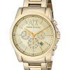 Armani Exchange Quartz Chronograph Gold Tone AX2099 Men's Watch