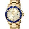 Invicta Pro Diver Quartz Gold Ion Plated 200M 14124 Mens Watch