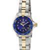 Invicta Pro Diver Quartz Two Tone Bracelet 200M 17035 Womens Watch