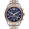 Michael Kors Lexington Chronograph Quartz Two Tone MK8412 Mens Watch