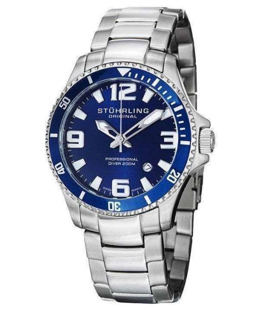 Stuhrling Original Aquadiver Regatta Champion Swiss Quartz 395.33U16 Mens Watch