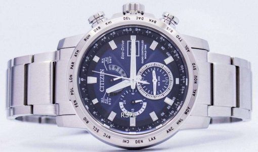 Citizen Eco-Drive Atomic Radio Controlled World Time AT9070-51L Mens Watch