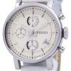 Fossil Original BoyFriend Chronograph Stainless Steel C181018-WHT Womens Watch