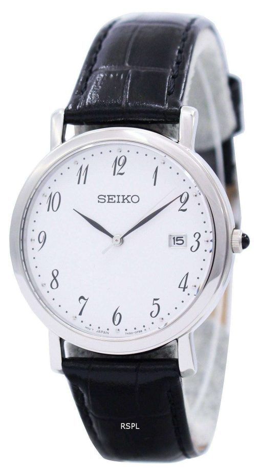 Seiko Leather Strap SKK647P1 SKK647P SKK647 Mens Watch