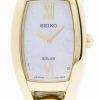 Seiko Solar Gold Tone SUP314 SUP314P1 SUP314P Womens Watch