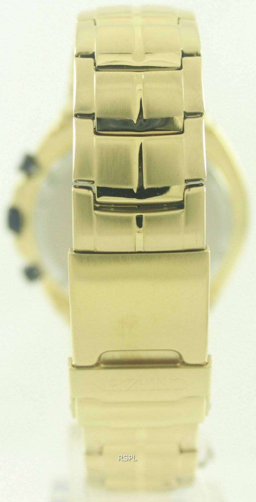 Citizen Chronograph Tachymeter AN4012-51E AN4012 Gold Tone Mens Watch