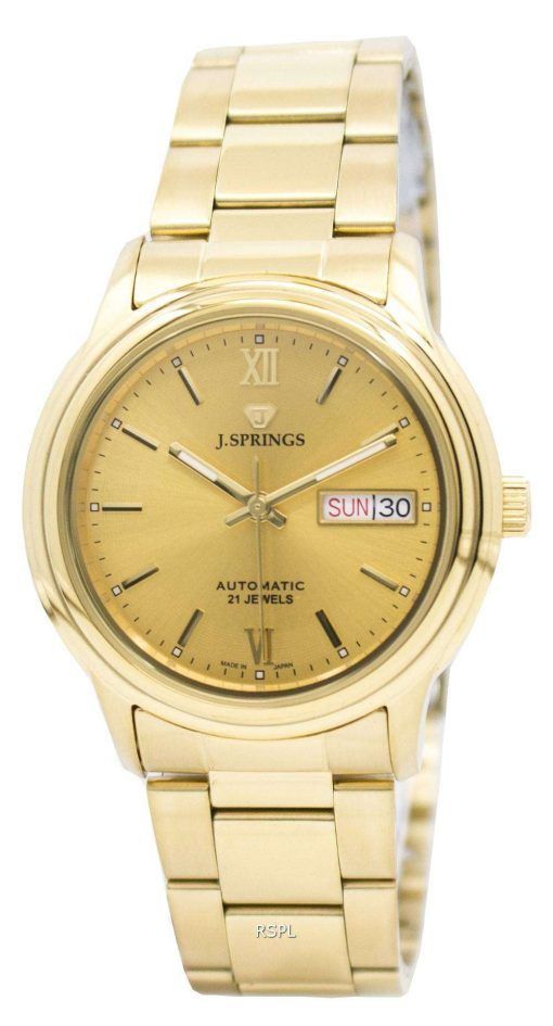 J.Springs 自動 21 宝石日本精工に作られた BEB530 メンズ腕時計