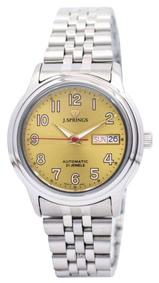 J.Springs 自動 21 宝石日本精工に作られた BEB536 メンズ腕時計