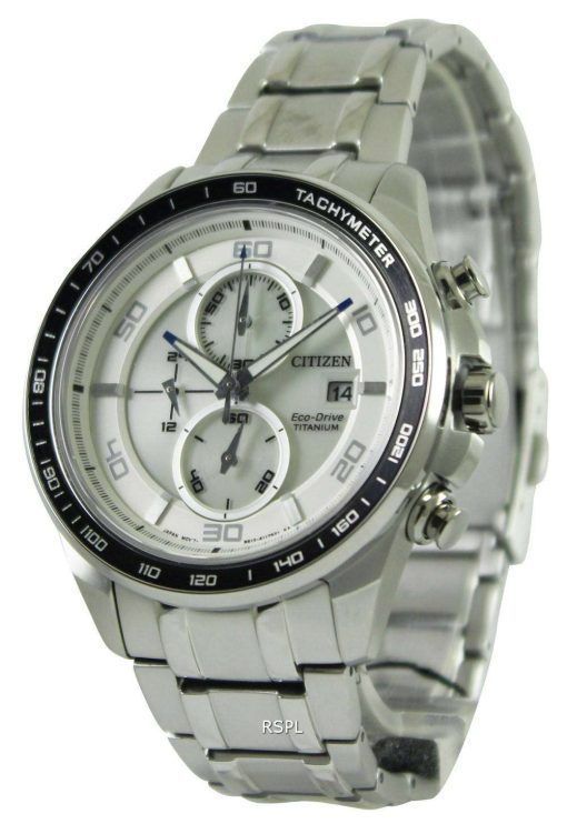 Citizen Eco Drive Titanium Chronogrpah CA0340-55A Mens Watch